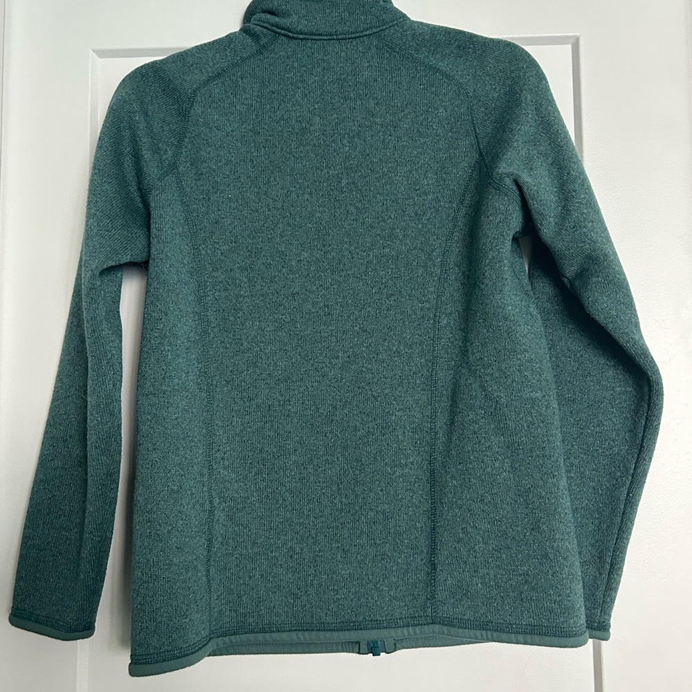 Patagonia Green Full-Zip Fleece Jacket - Picture 2 of 2